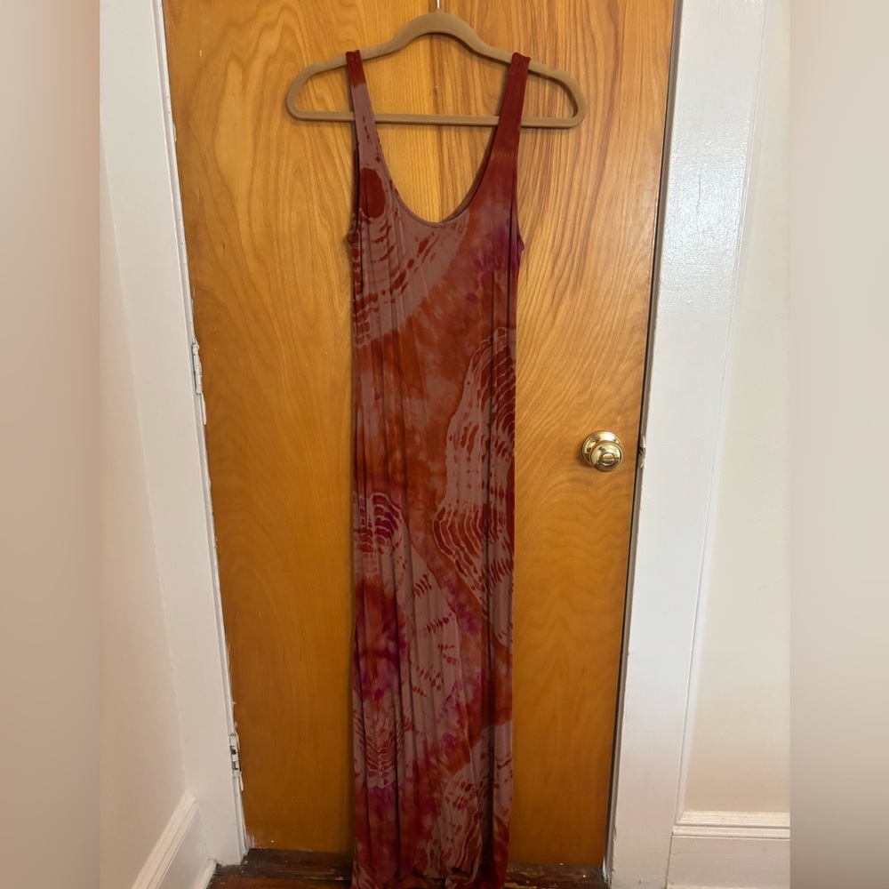 Karma Vibrant Tie-Dye Dress